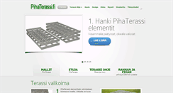 Desktop Screenshot of pihaterassi.fi